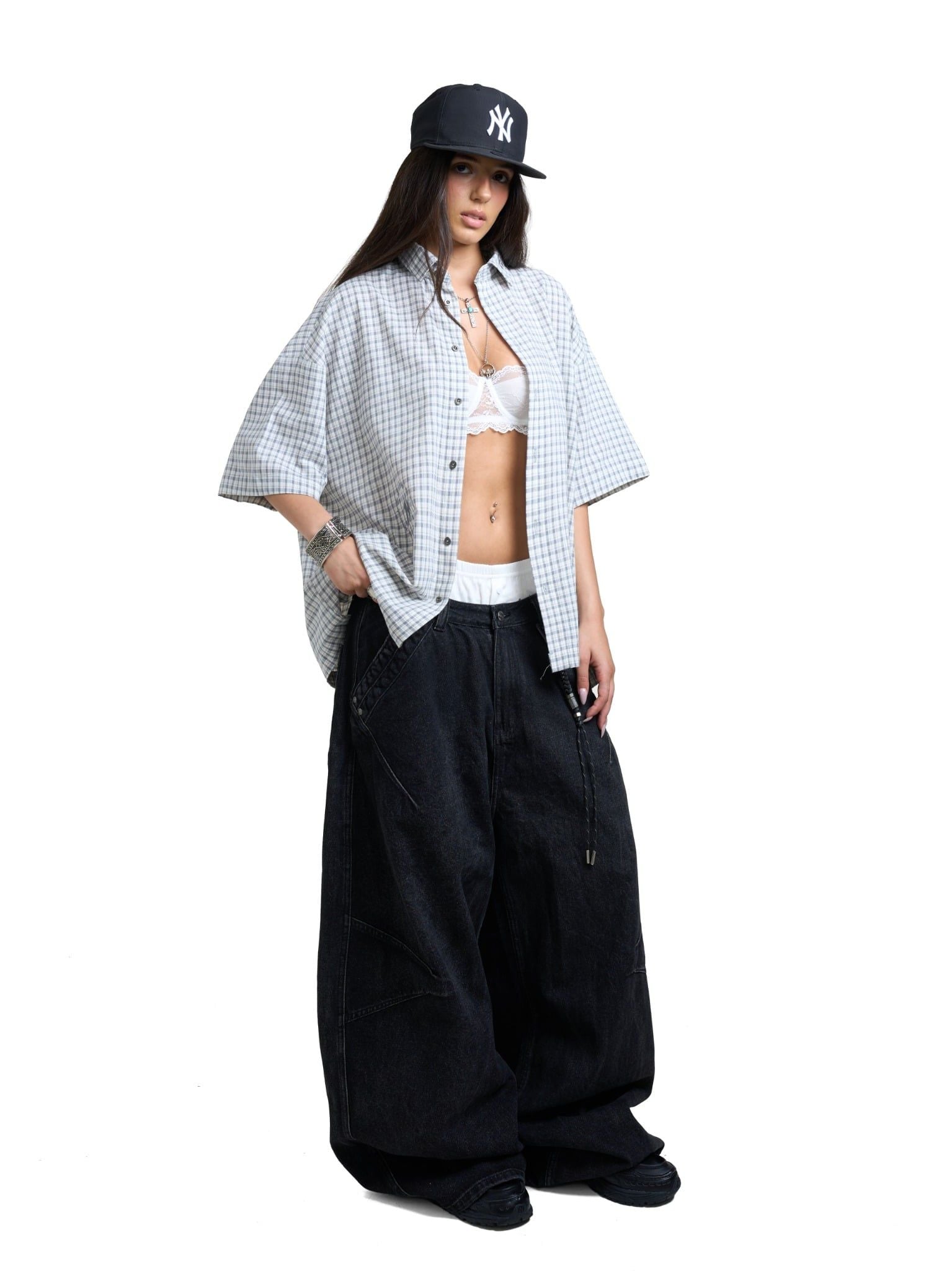  HADES URBAN LINES SHIRT - GREY 