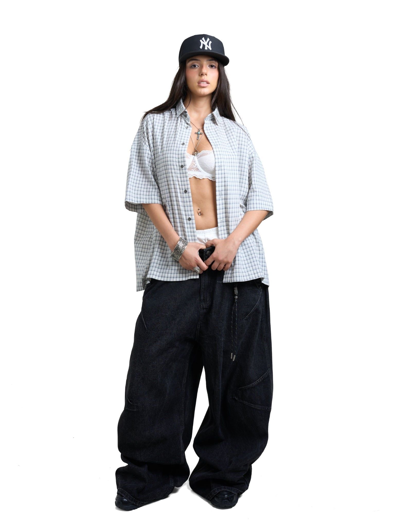  HADES URBAN LINES SHIRT - GREY 