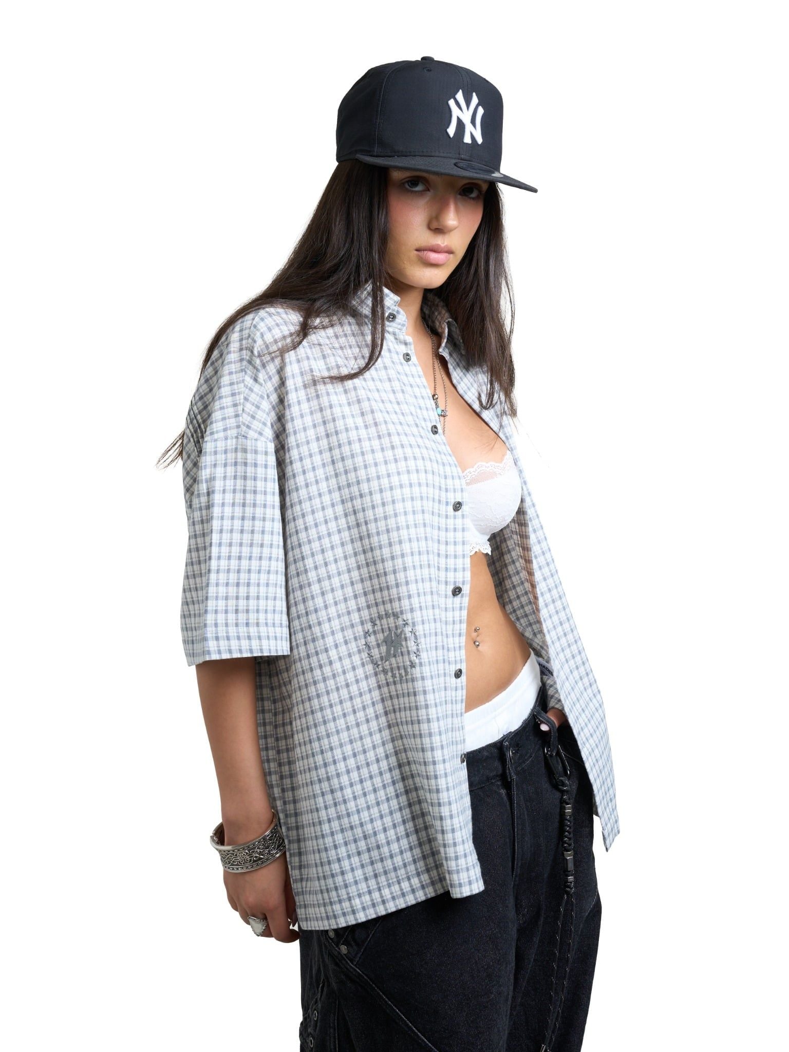  HADES URBAN LINES SHIRT - GREY 