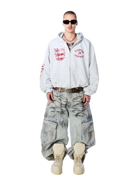  HADES DIVINE GAZE ZIP HOODIE 