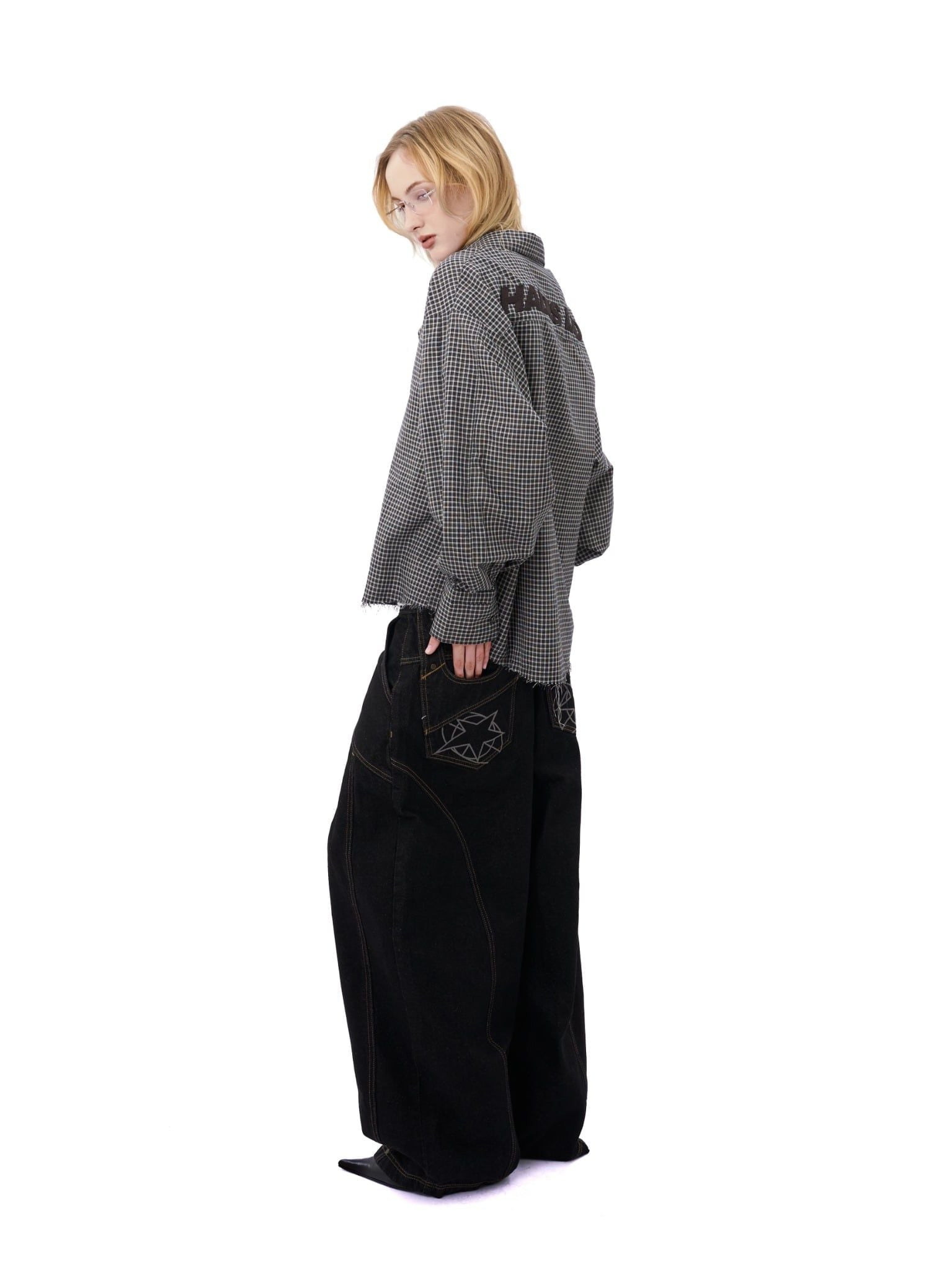  HADES THREADLINE SHIRT - BLACK 
