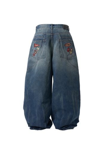  HADES STITCH WIDELEG JEANS 