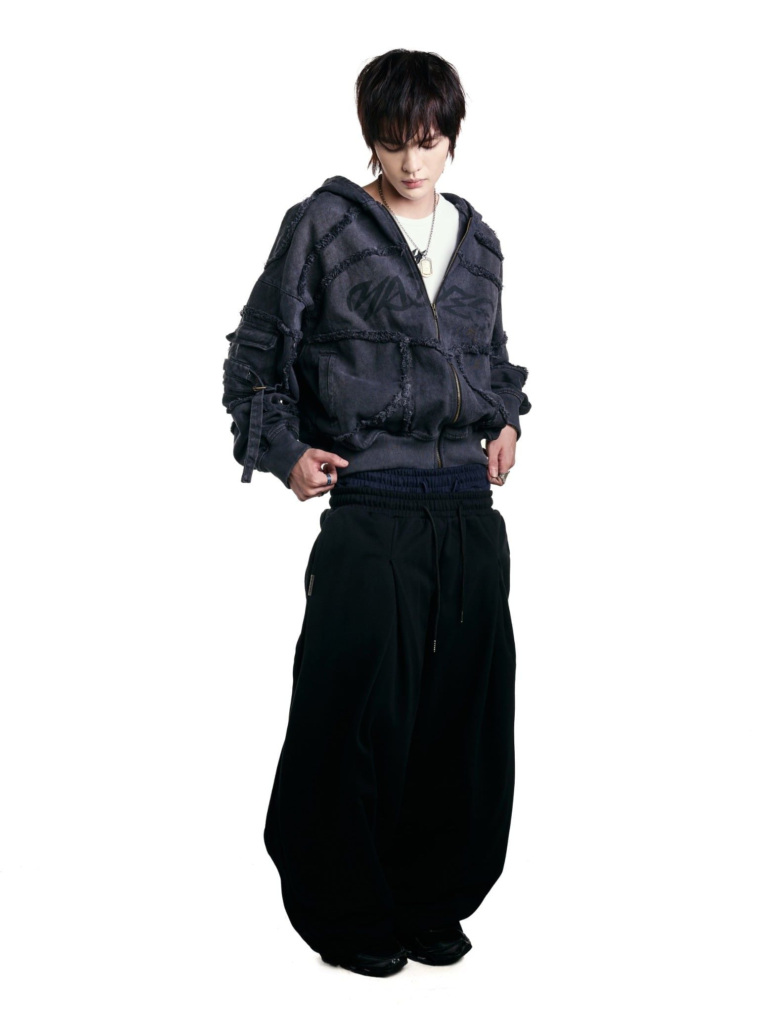  HADES INDUSRTRIAL EDGE HOODIE - GREY 