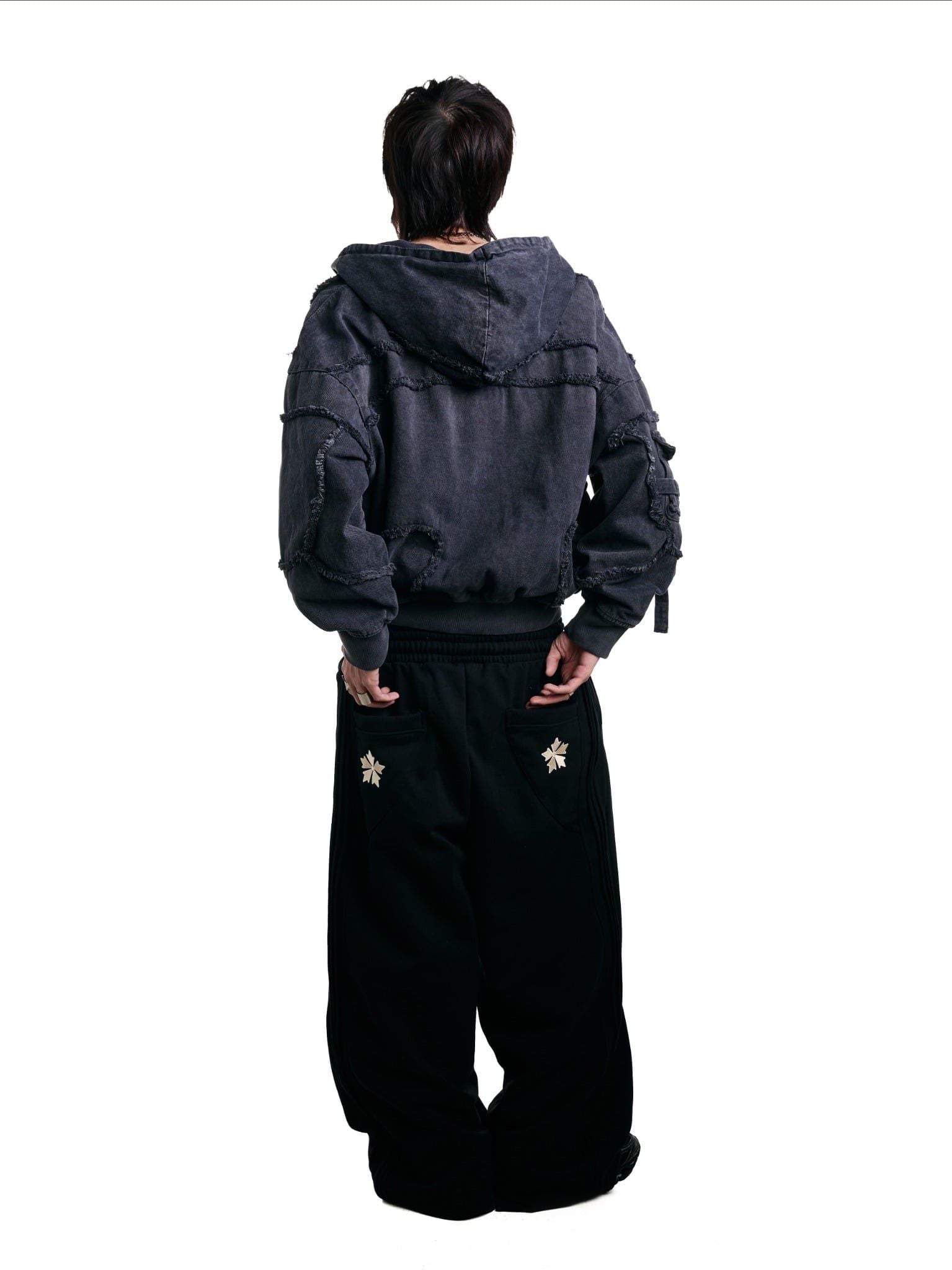  HADES INDUSRTRIAL EDGE HOODIE - GREY 