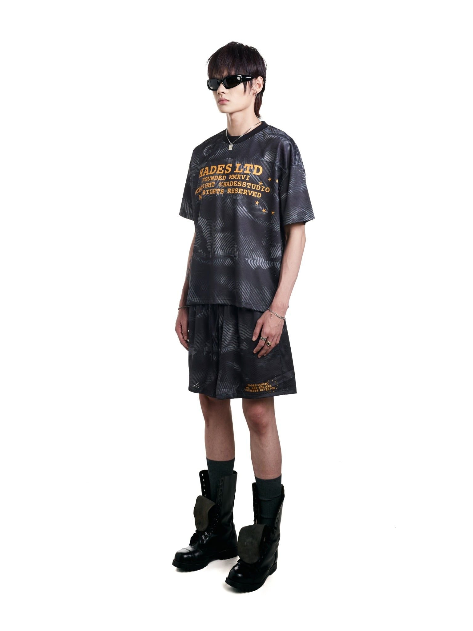  HADES CAMO MESH TEE 
