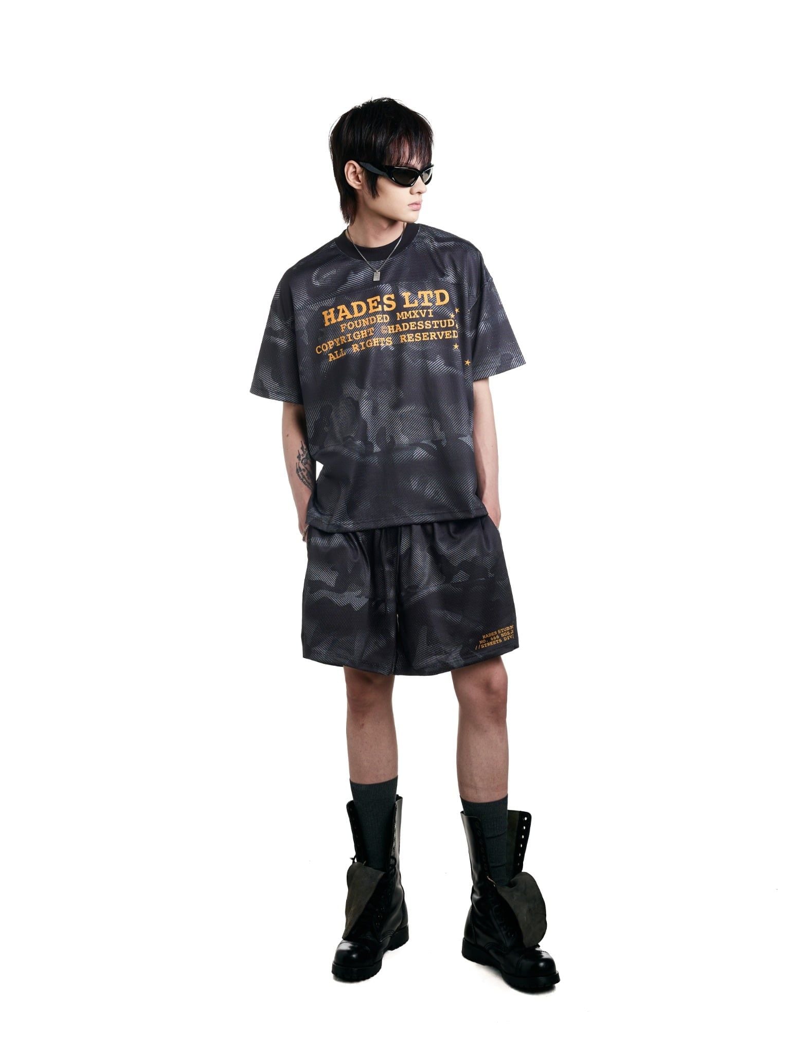  HADES CAMO MESH TEE 