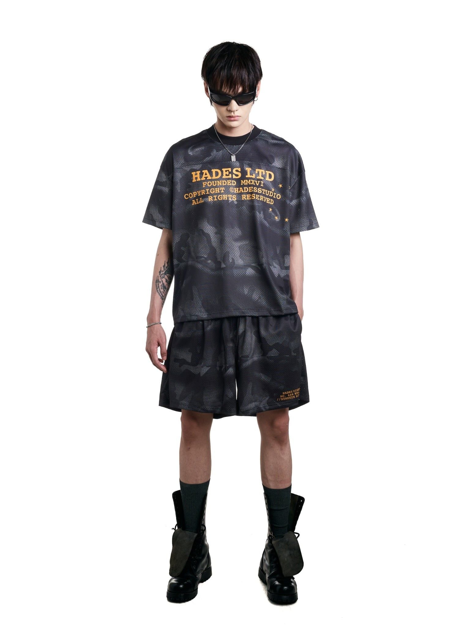  HADES CAMO MESH TEE 