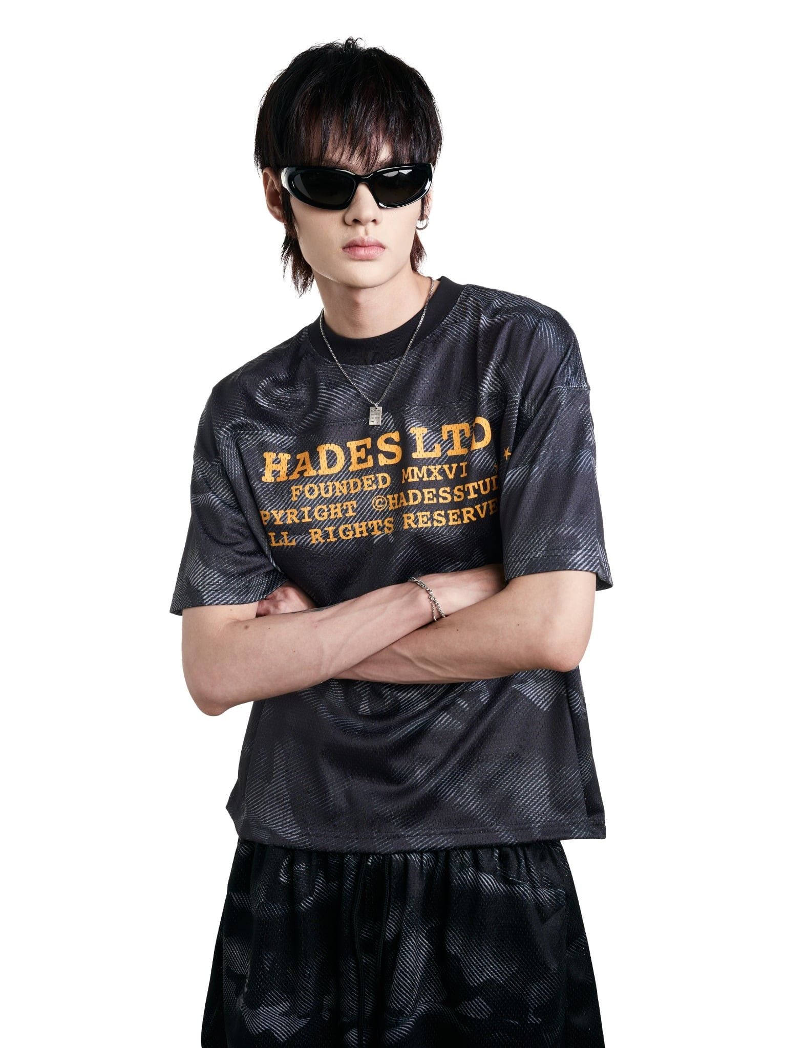  HADES CAMO MESH TEE 