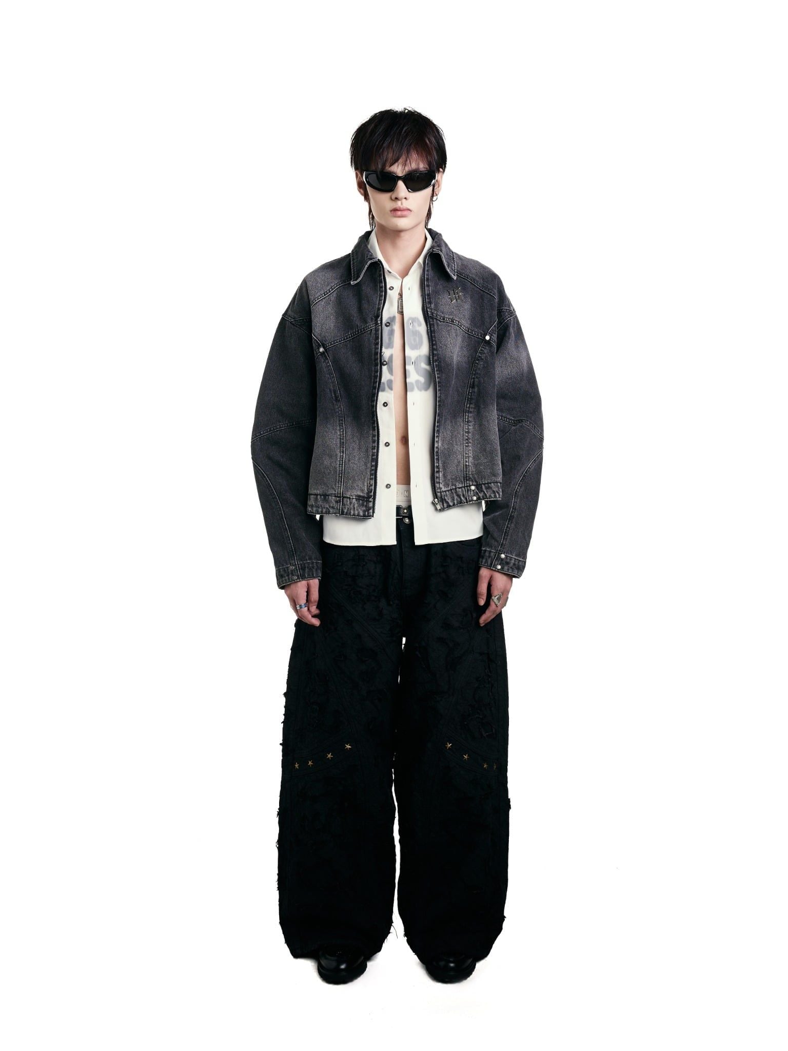  HADES WASHED MATRIX JACKET 