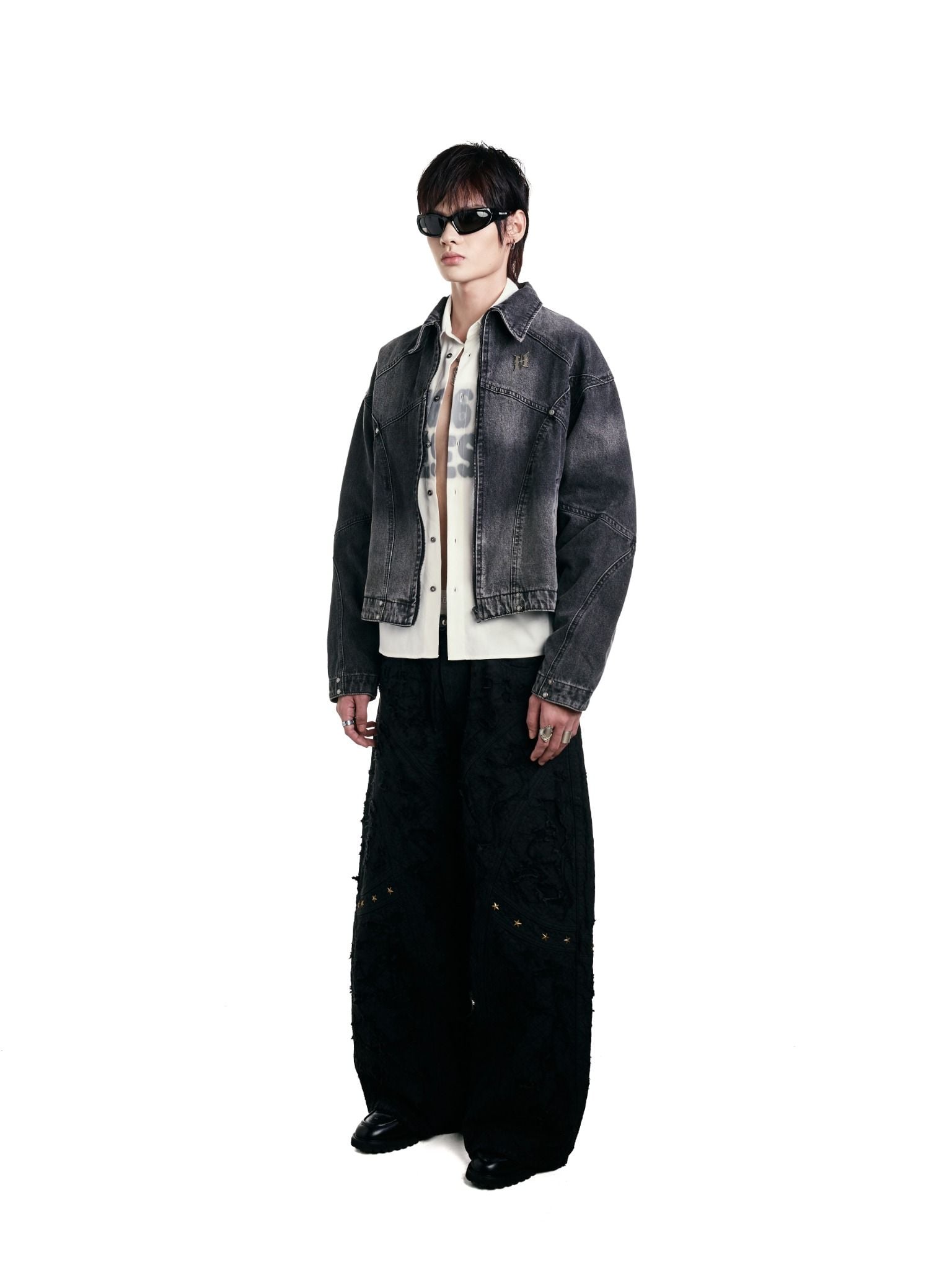  HADES WASHED MATRIX JACKET 
