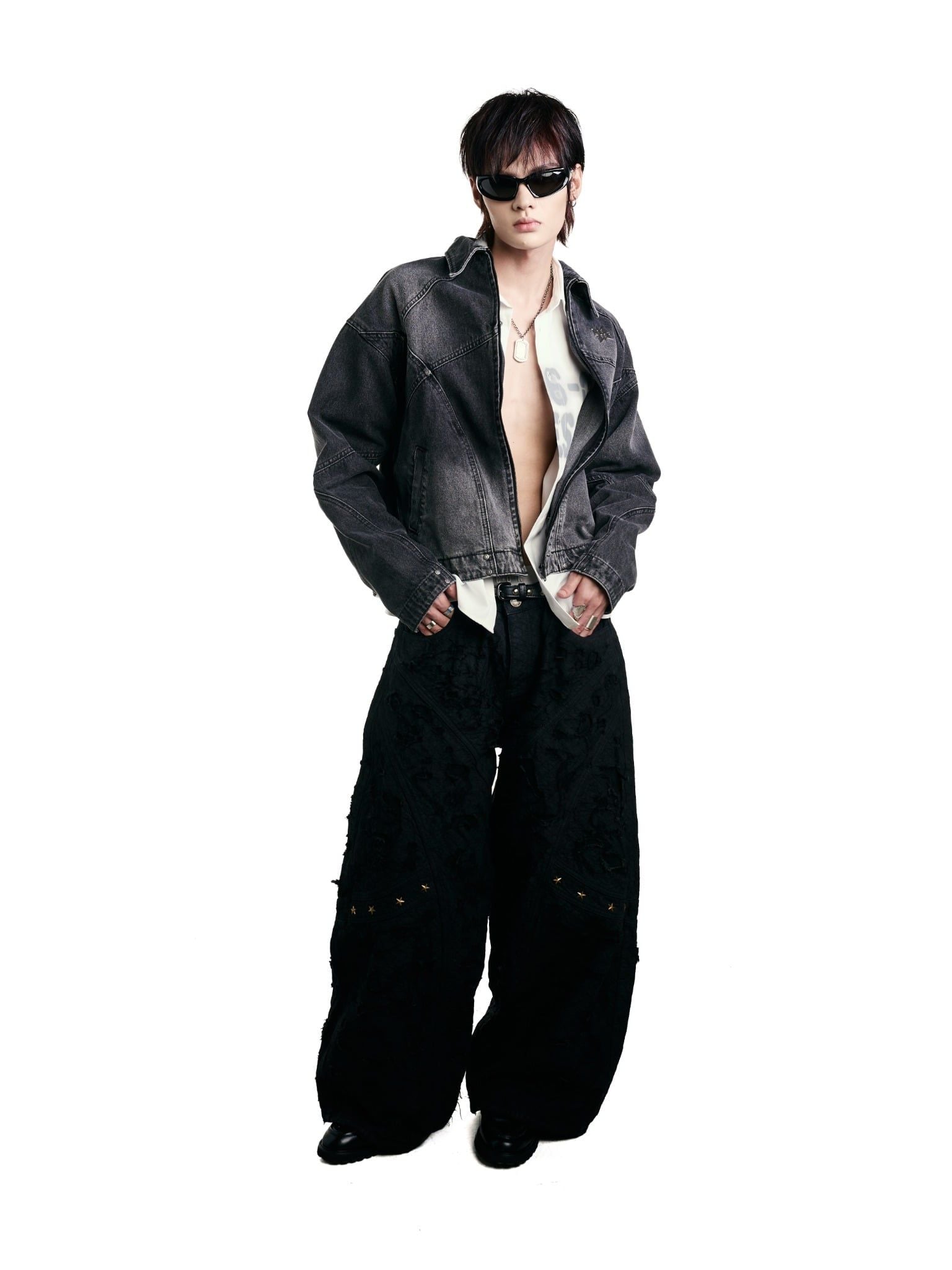  HADES WASHED MATRIX JACKET 