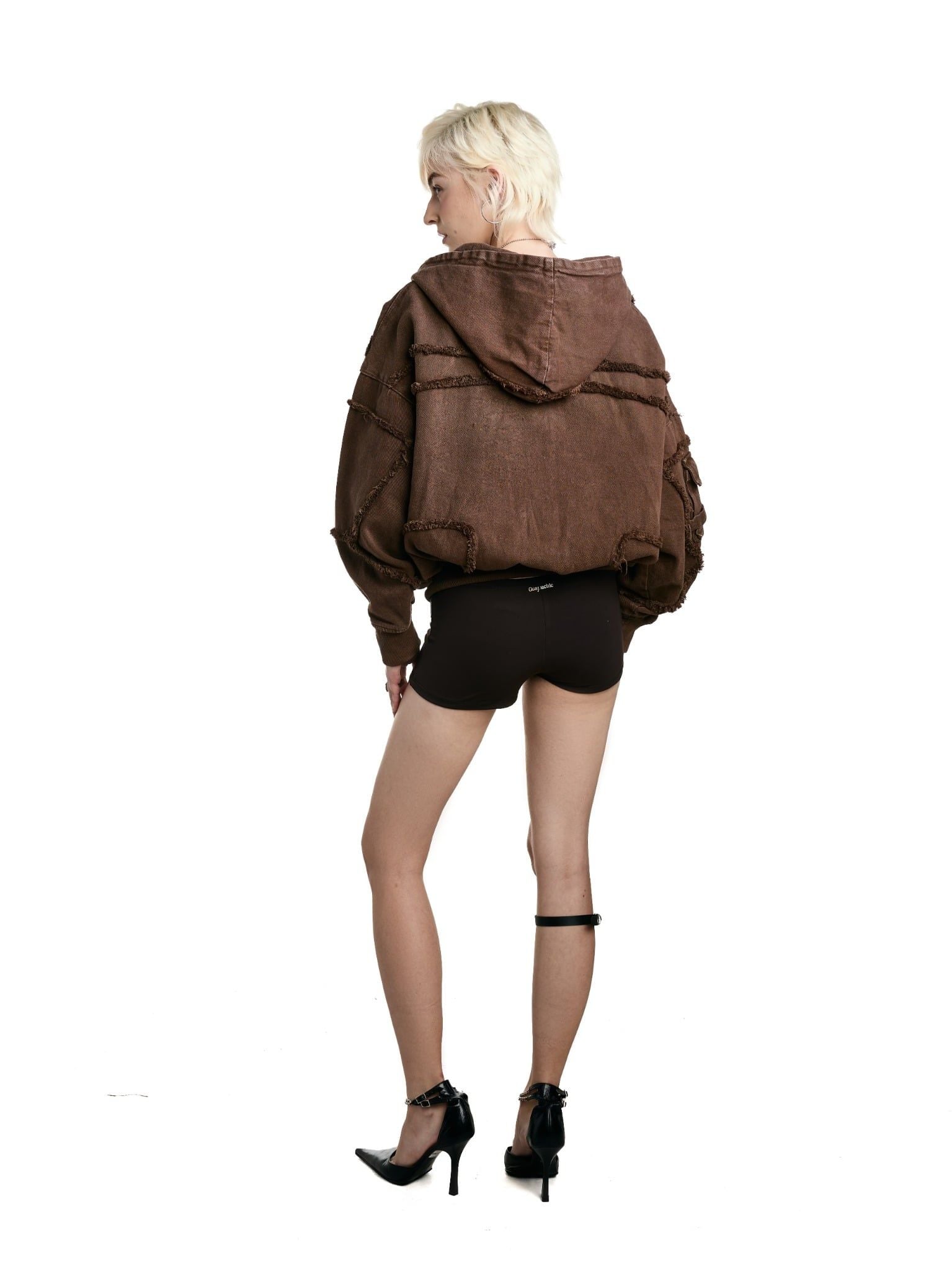  HADES INDUSRTRIAL EDGE HOODIE - BROWN 