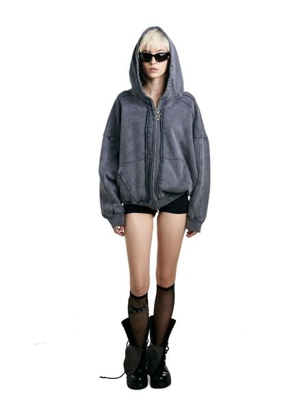  HADES BLOOM ZIP HOODIE 