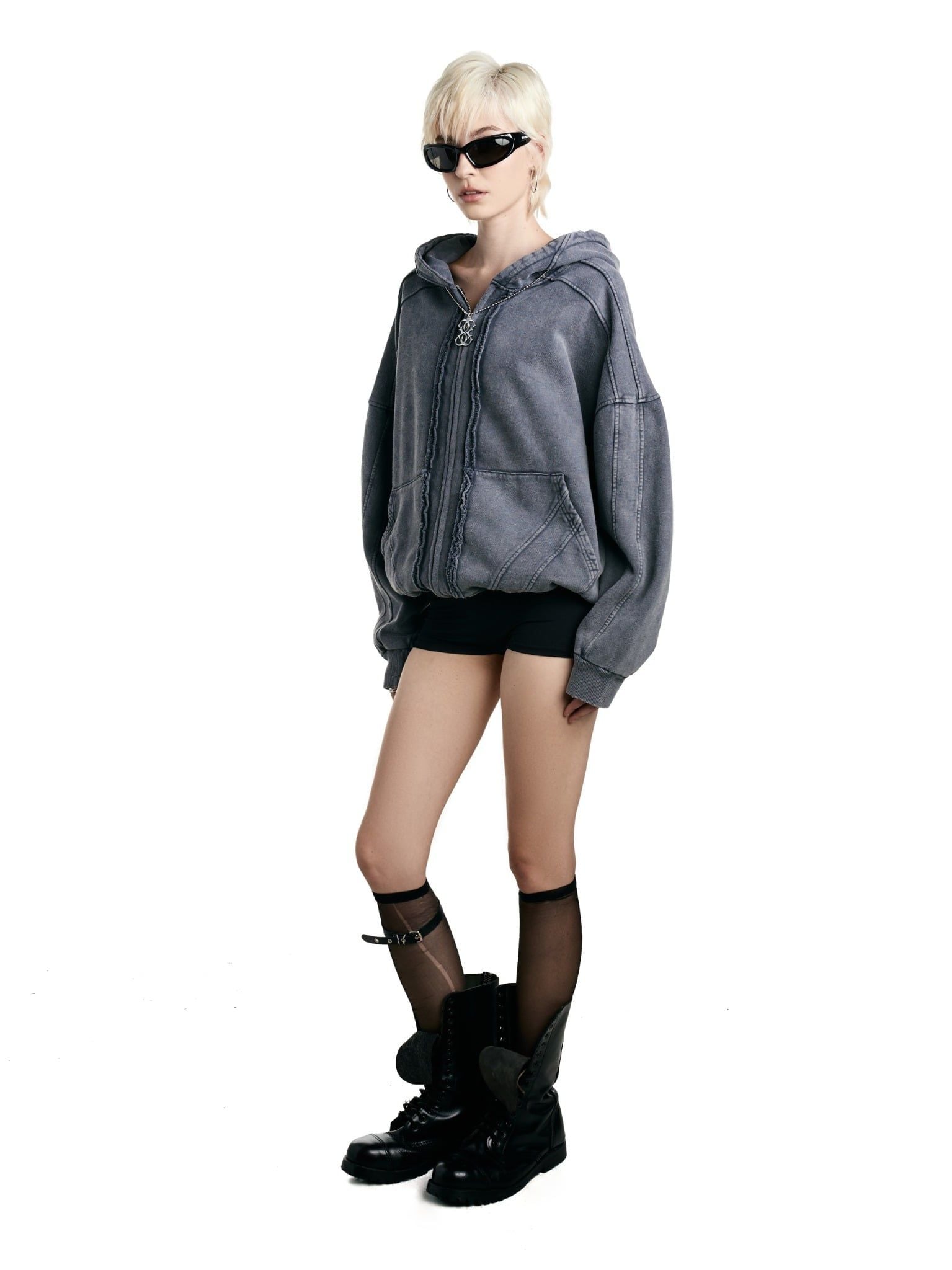  HADES BLOOM ZIP HOODIE 