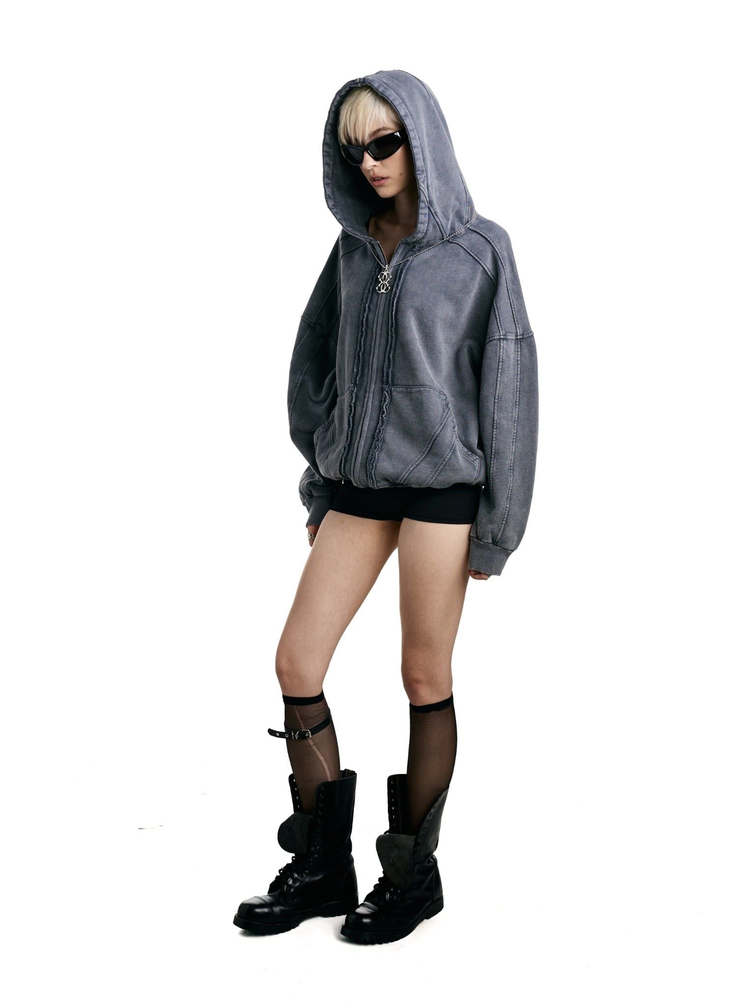  HADES BLOOM ZIP HOODIE 