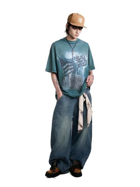  HADES LIBERTY FADE TEE 