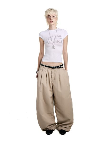  HADES TIMELESS WIDE-LED PANTS - TAN 