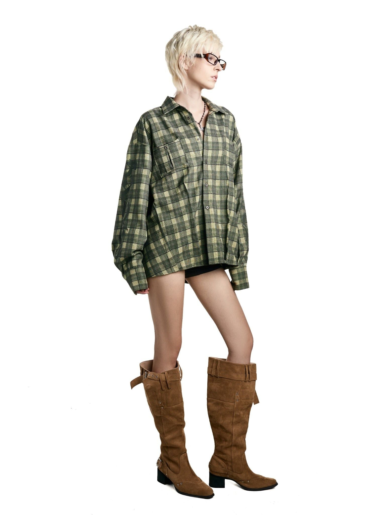  HADES GRIDLOCK FLANNEL SHIRT 