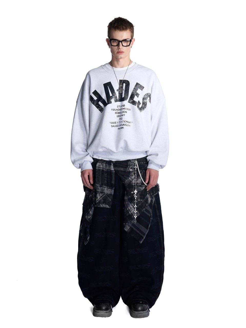  HADES OG SWEATER - GREY 