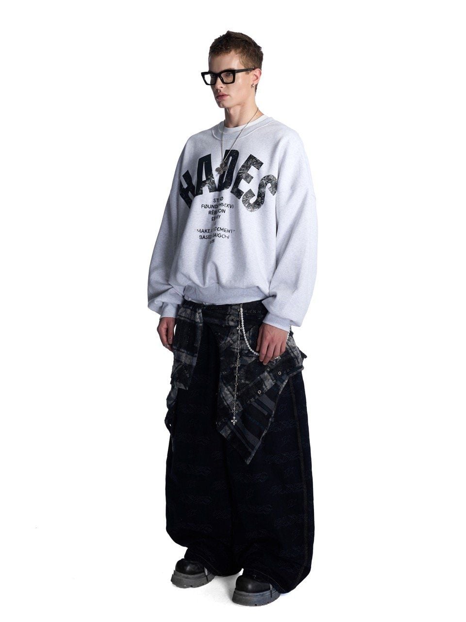  HADES OG SWEATER - GREY 