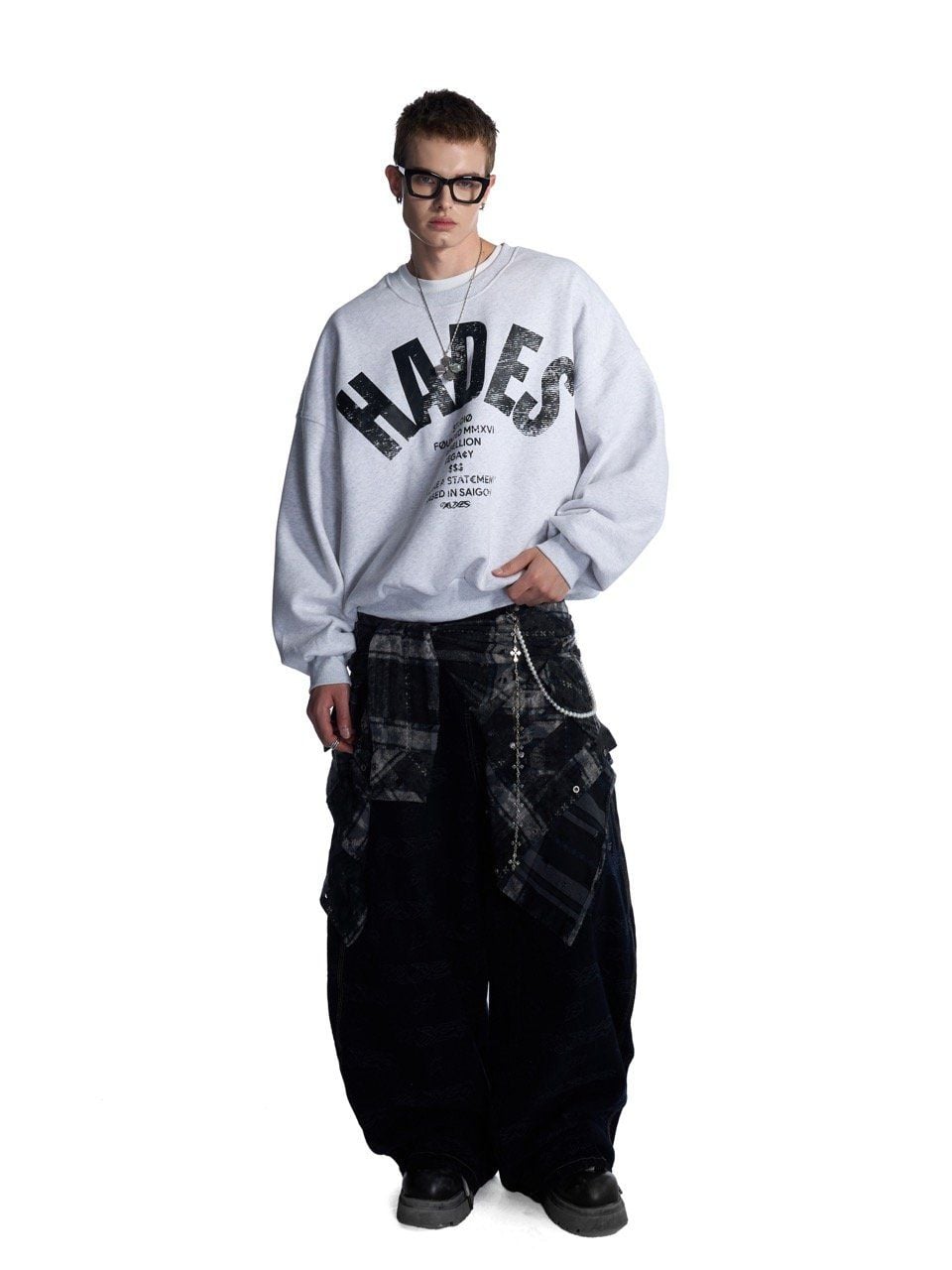  HADES OG SWEATER - GREY 