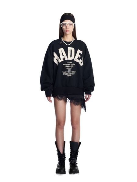  HADES OG SWEATER - BLACK 