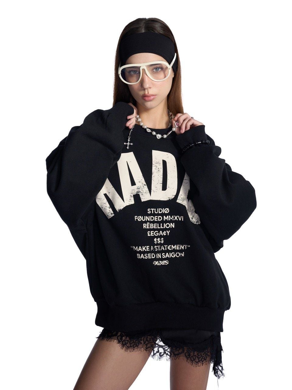  HADES OG SWEATER - BLACK 