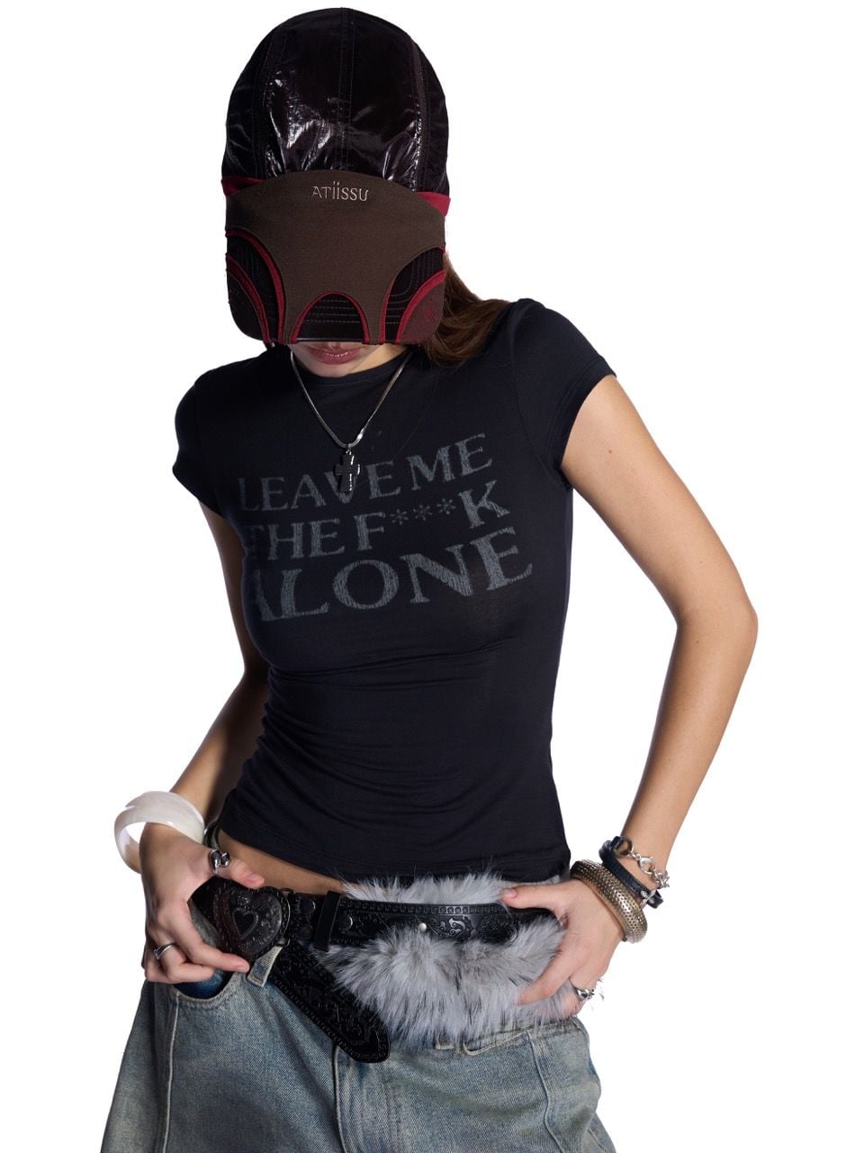  HADES NO ENTRY TEE - BLACK 