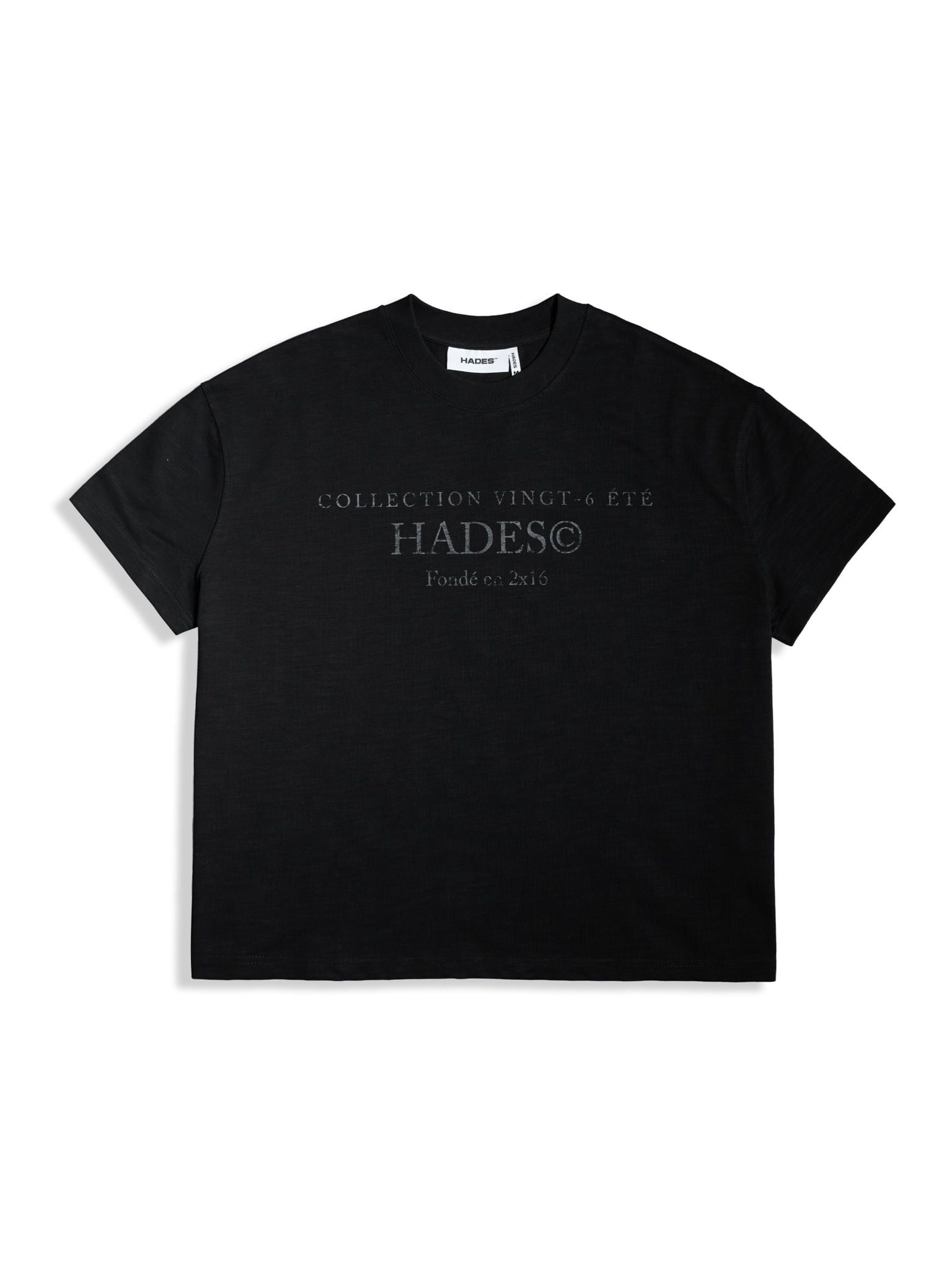  HADES ETE CLUB TEE - BLACK 