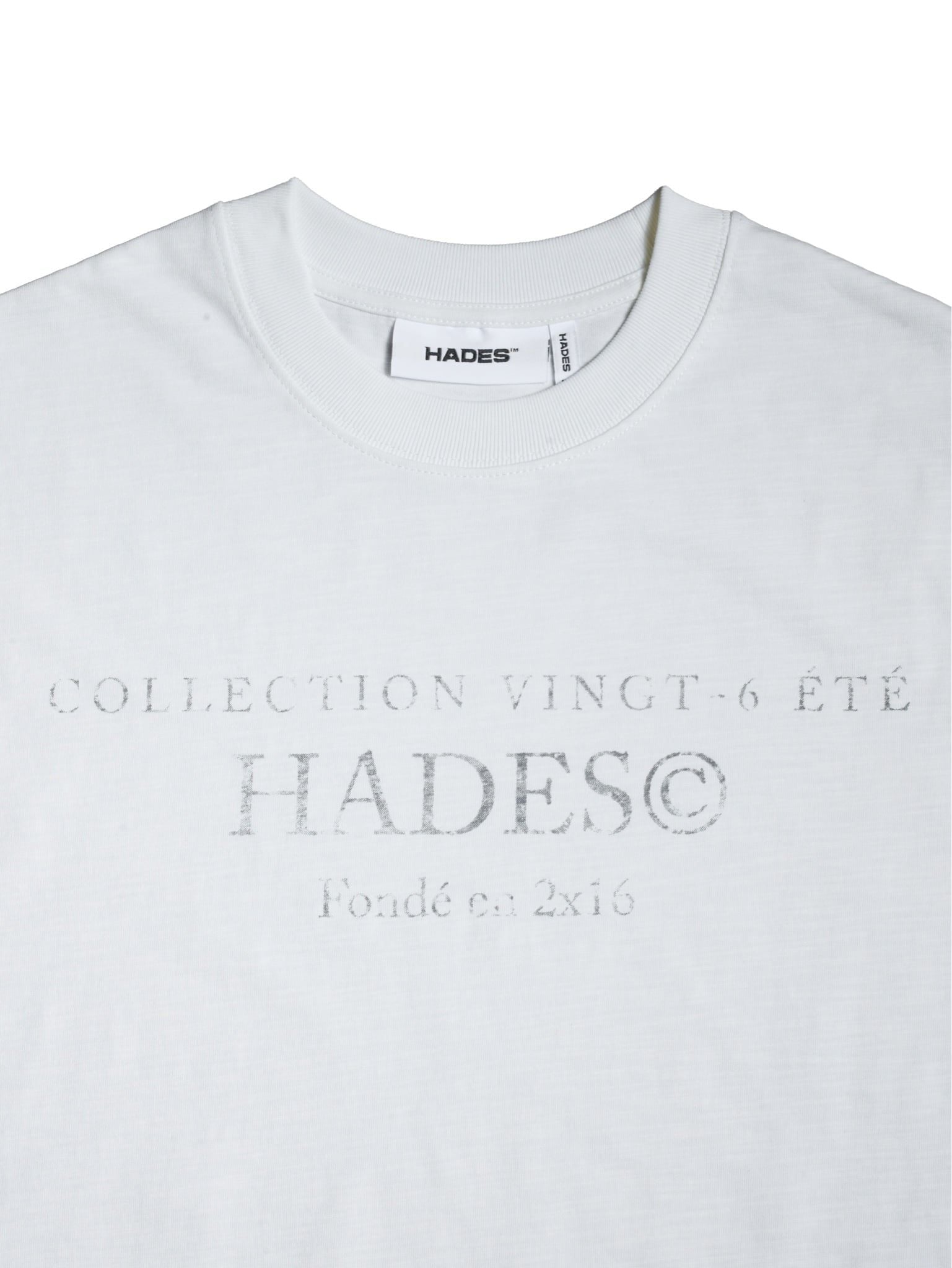  HADES ETE CLUB TEE - WHITE 
