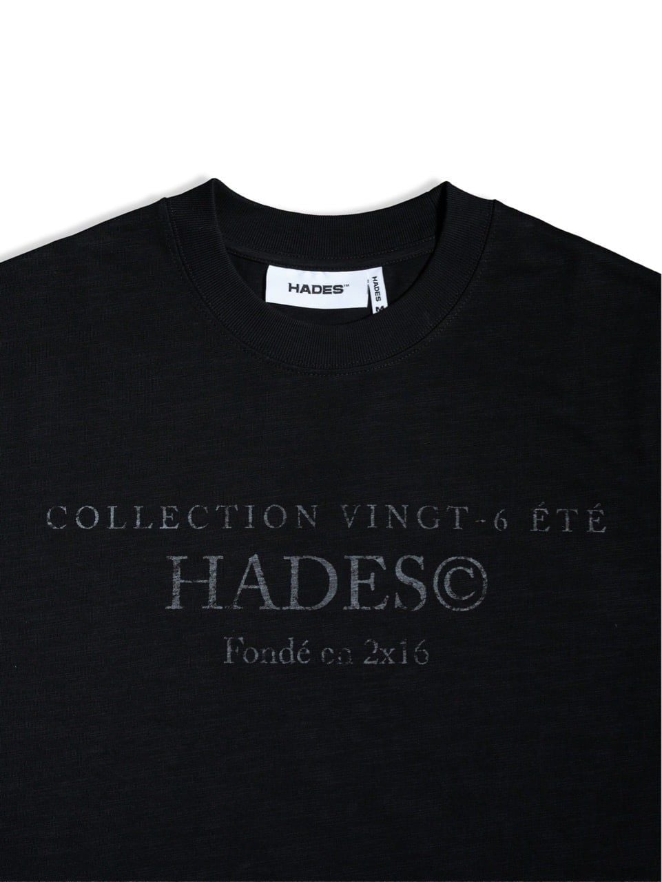  HADES ETE CLUB TEE - BLACK 