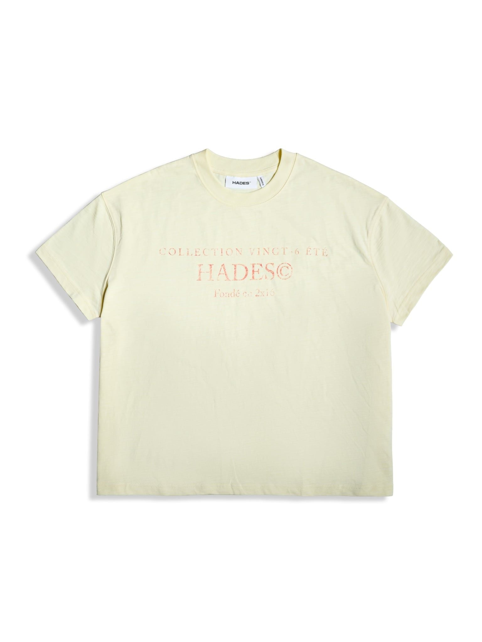  HADES ETE CLUB TEE - YELLOW 