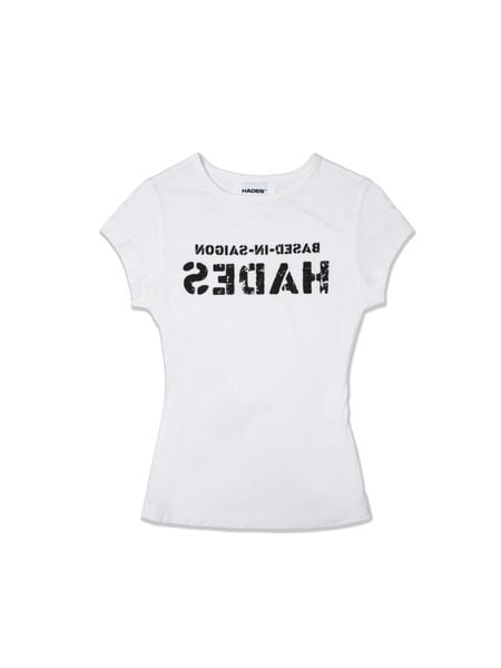  HADES INVERTED TEE - WHITE 