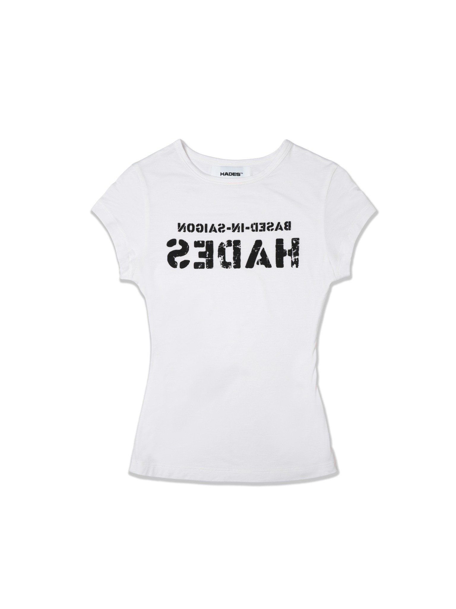  HADES INVERTED TEE - WHITE 