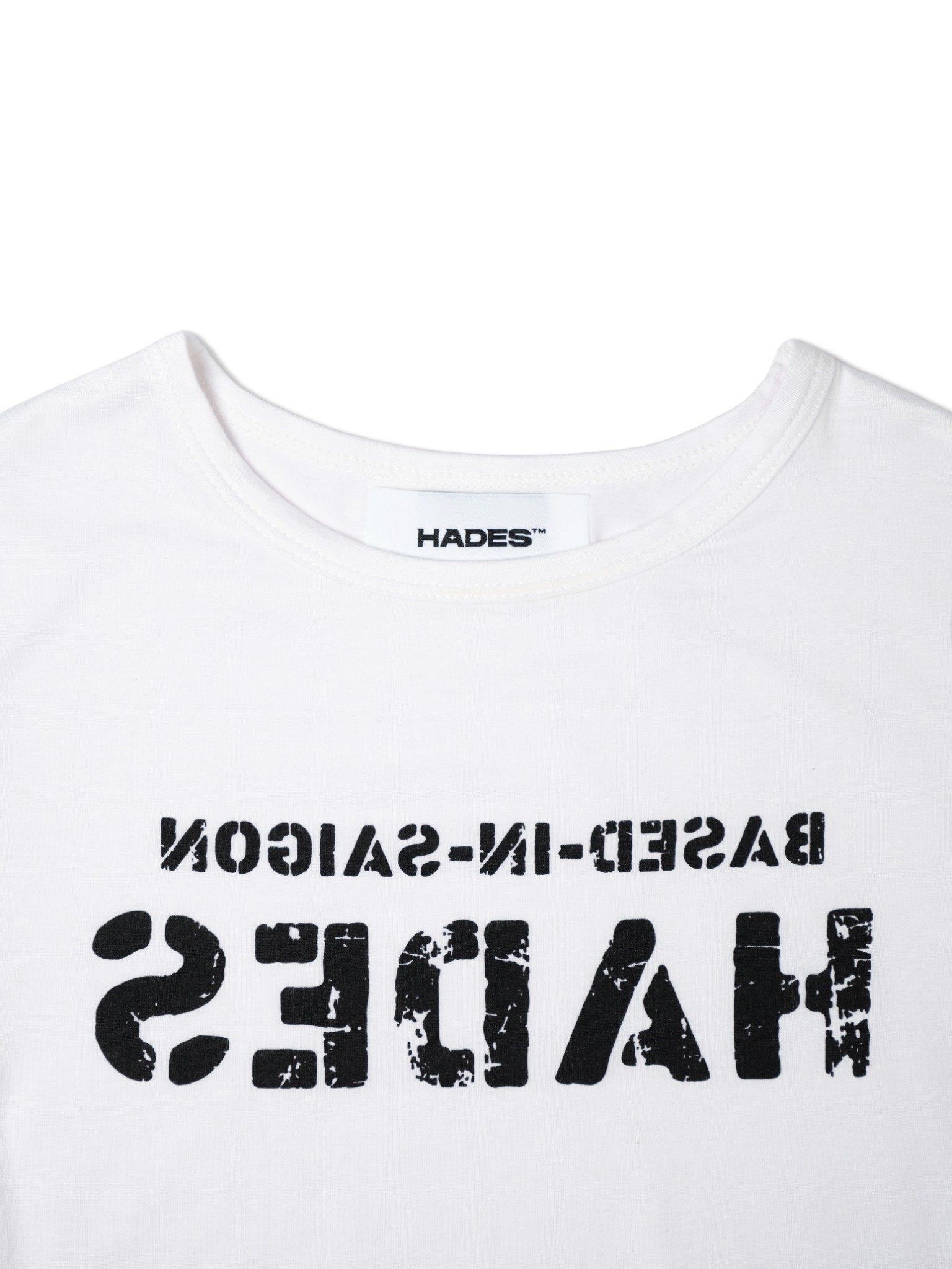  HADES INVERTED TEE - WHITE 