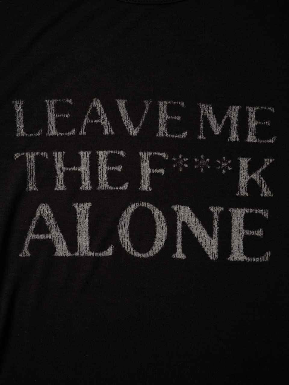  HADES NO ENTRY TEE - BLACK 