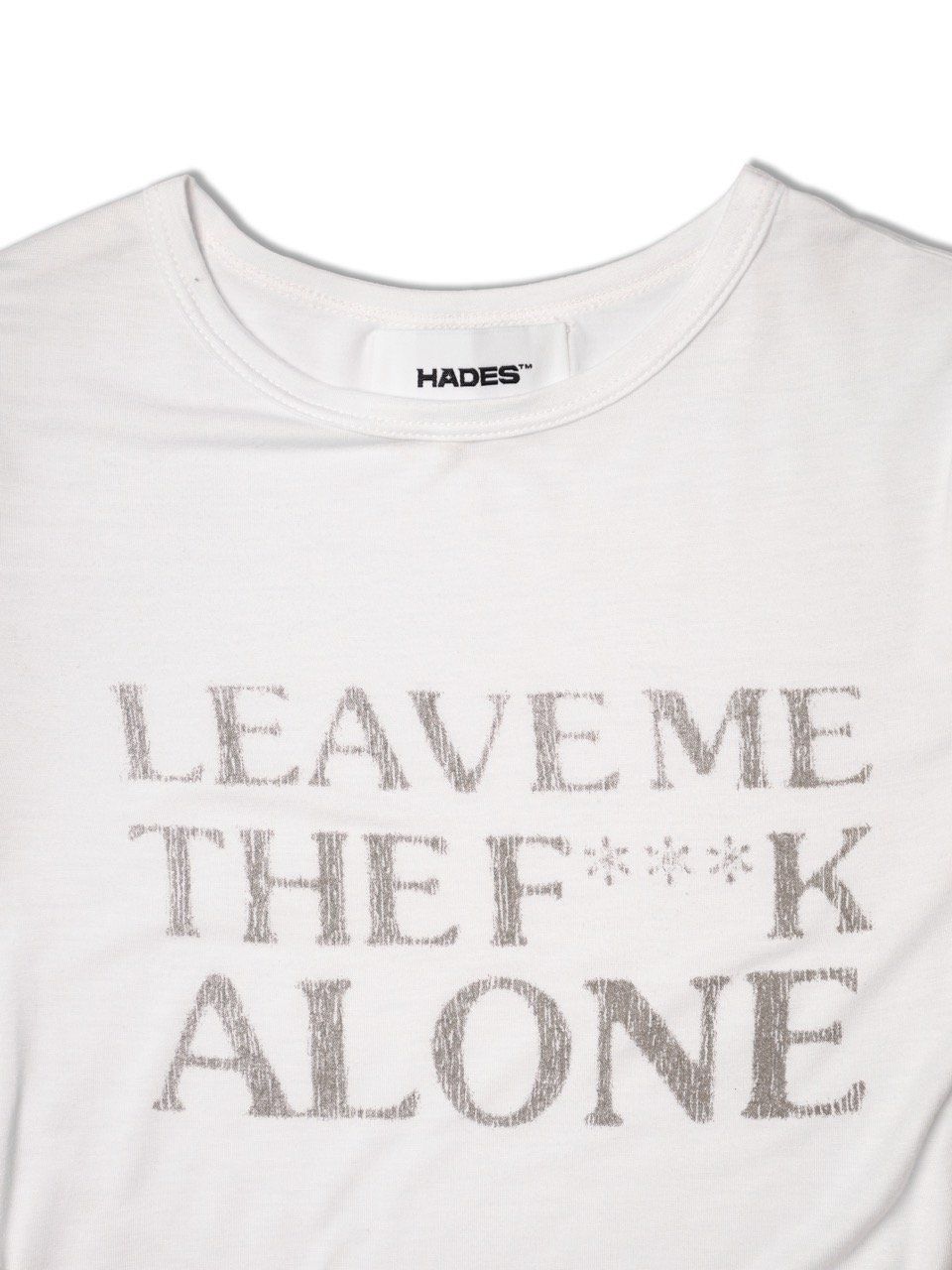 HADES NO ENTRY TEE - WHITE 