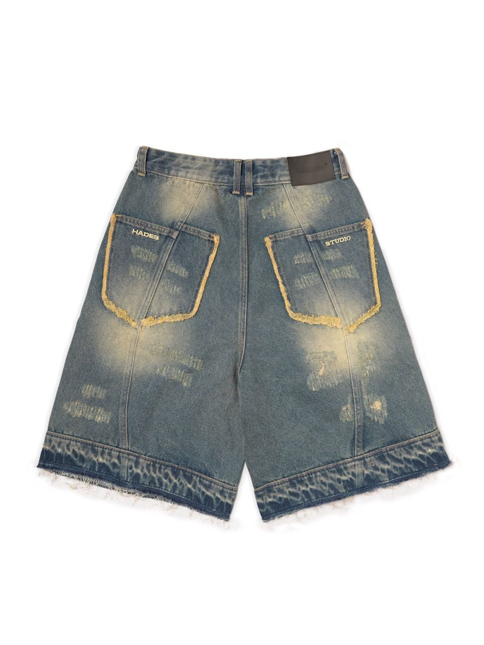  HADES GROOVY WASH JEAN SHORTS 