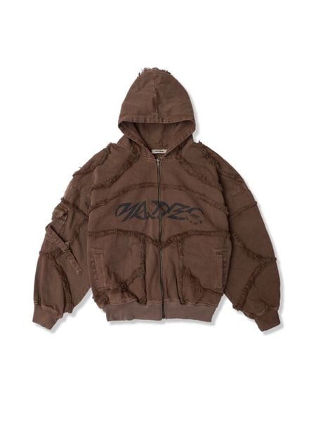  HADES INDUSRTRIAL EDGE HOODIE - BROWN 