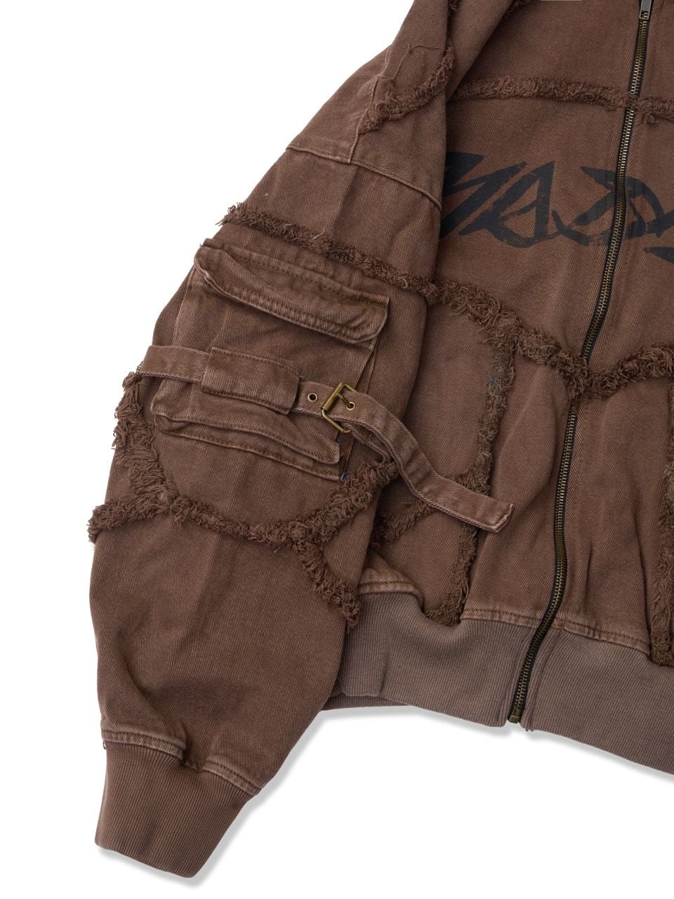  HADES INDUSRTRIAL EDGE HOODIE - BROWN 