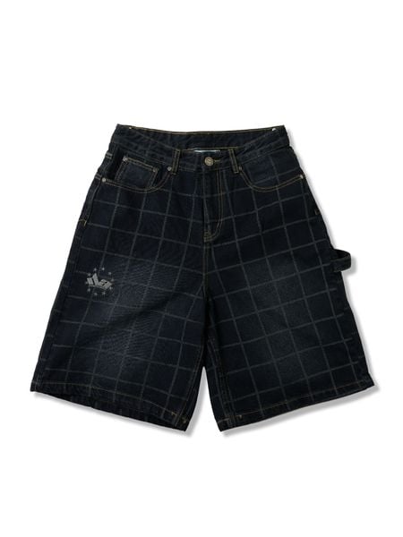  HADES WEBBY CANVAS SHORTS - BLUE NAVY 