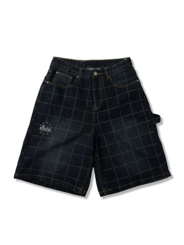  HADES WEBBY CANVAS SHORTS - BLUE NAVY 