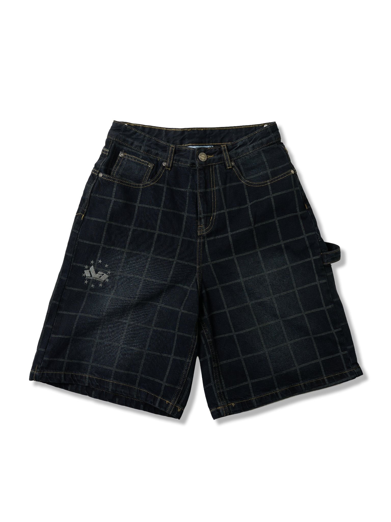  HADES WEBBY CANVAS SHORTS - BLUE NAVY 