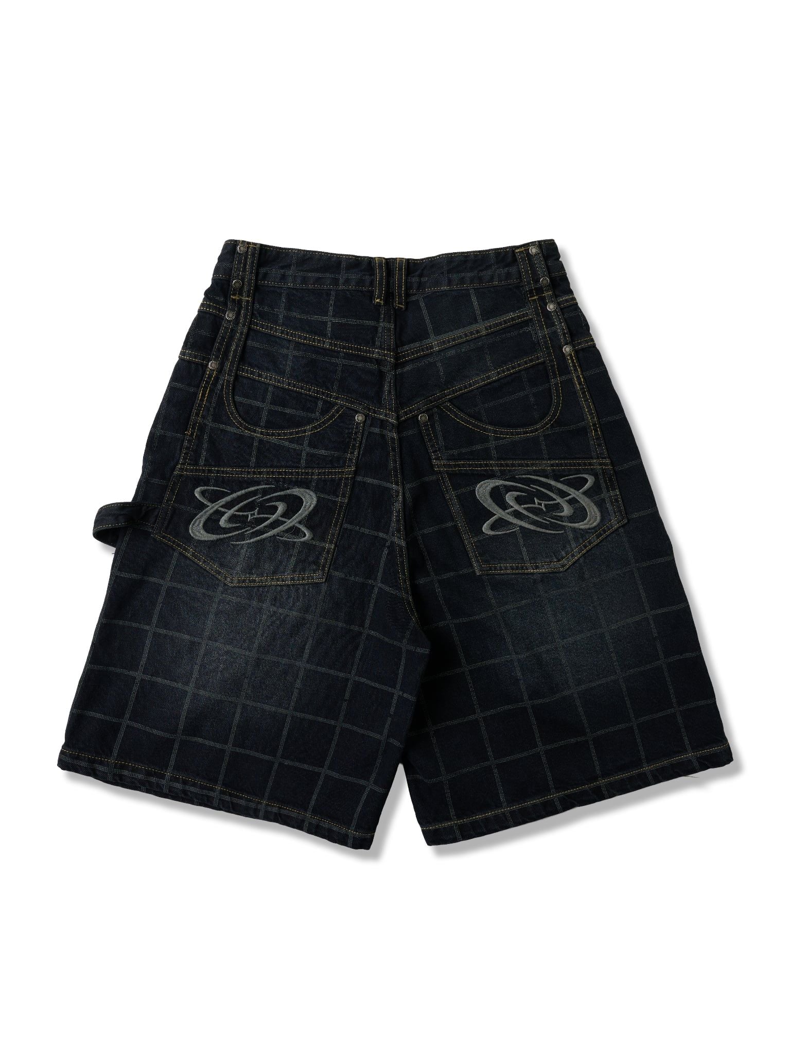  HADES WEBBY CANVAS SHORTS - BLUE NAVY 