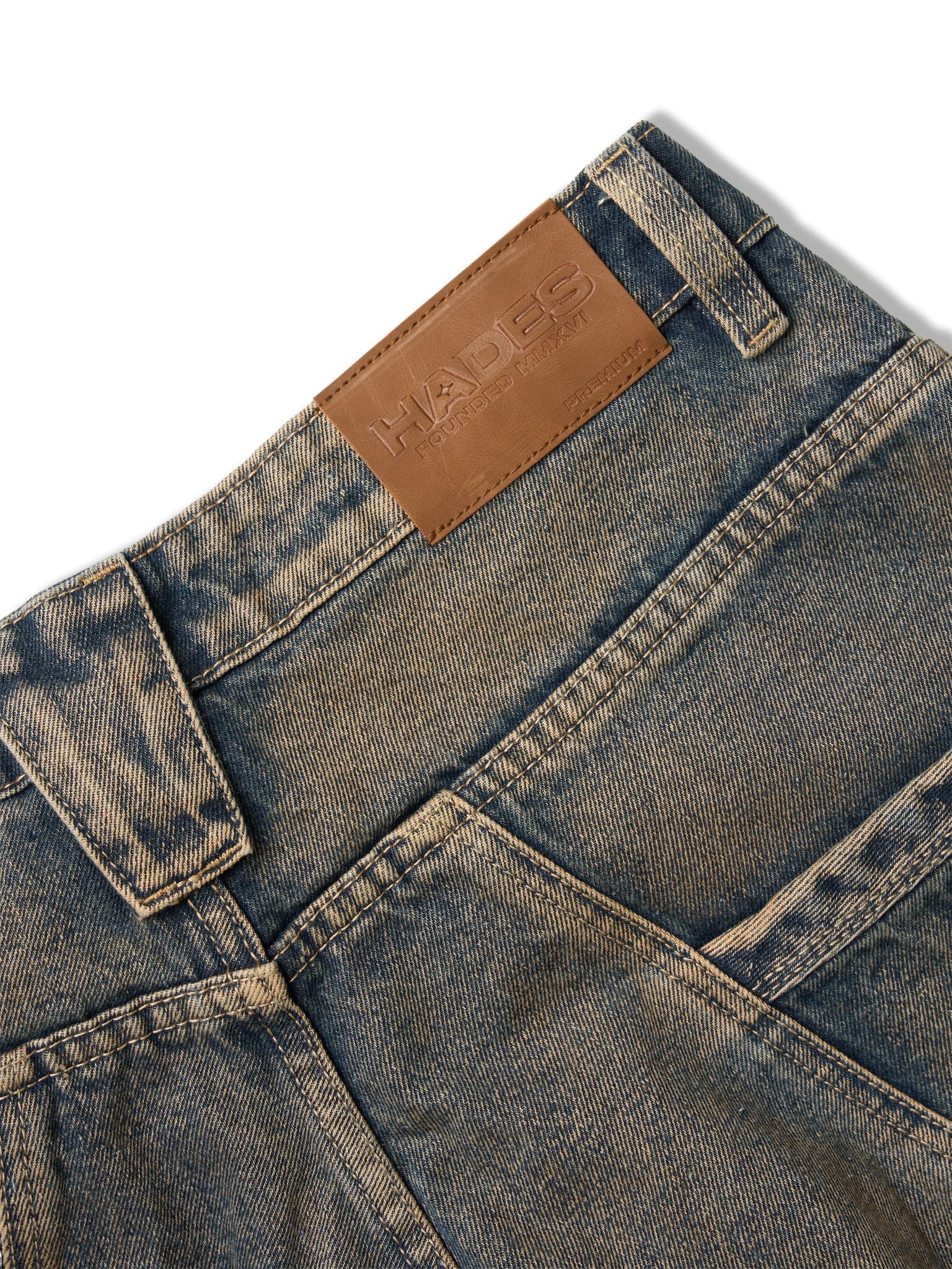  HADES GRUNGE RIOT DENIM PANTS 