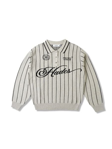  HADES CLASSIC POLO KNIT - GREY 