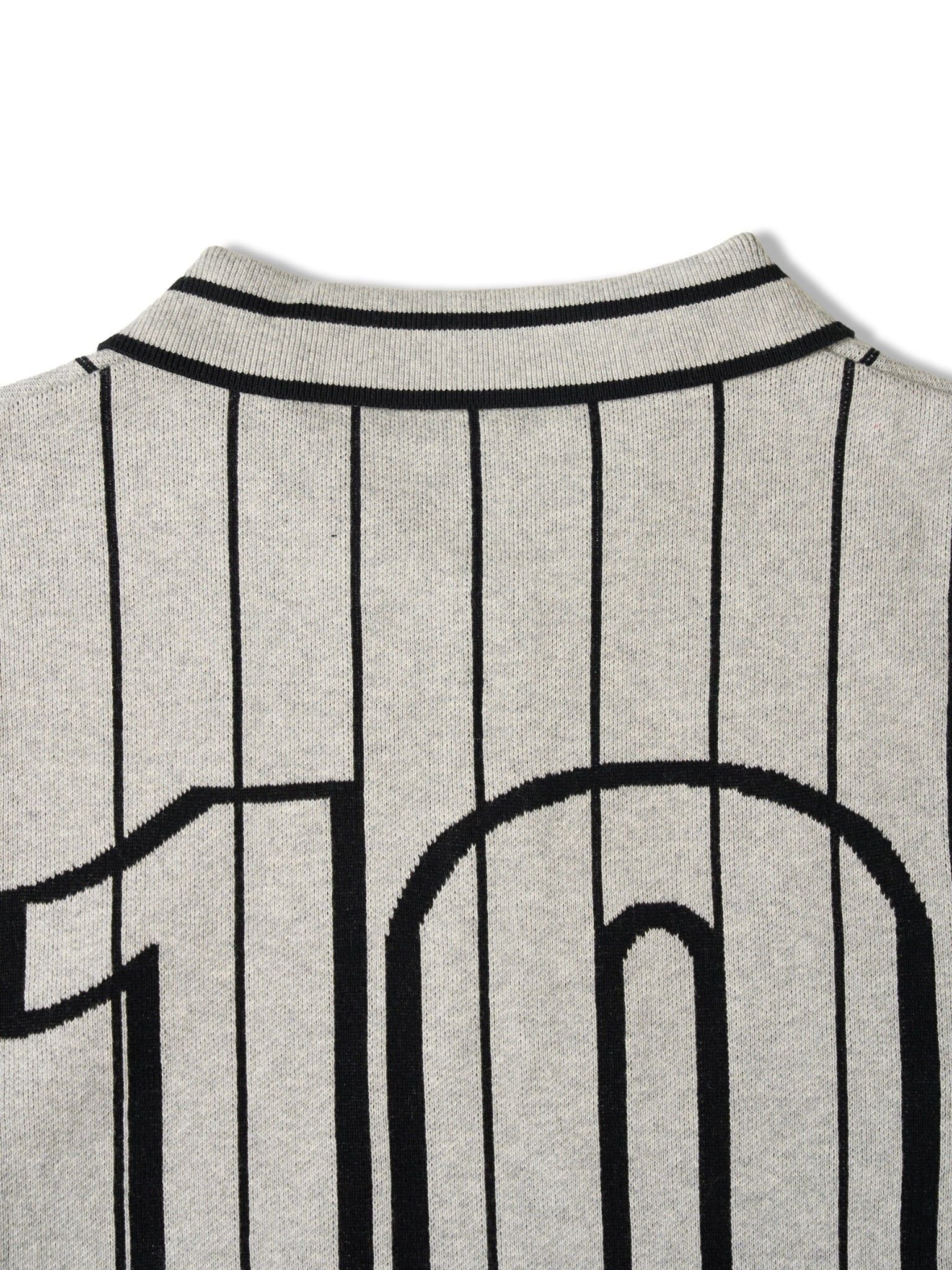  HADES CLASSIC POLO KNIT - GREY 