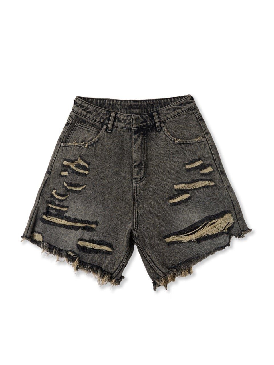  HADES STAR CRUSH WASH JEAN SHORTS 