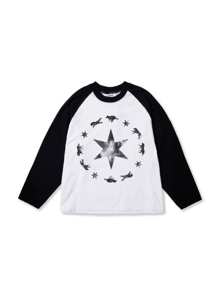  HADES WOLFPACK RAGLAN - BLACK 
