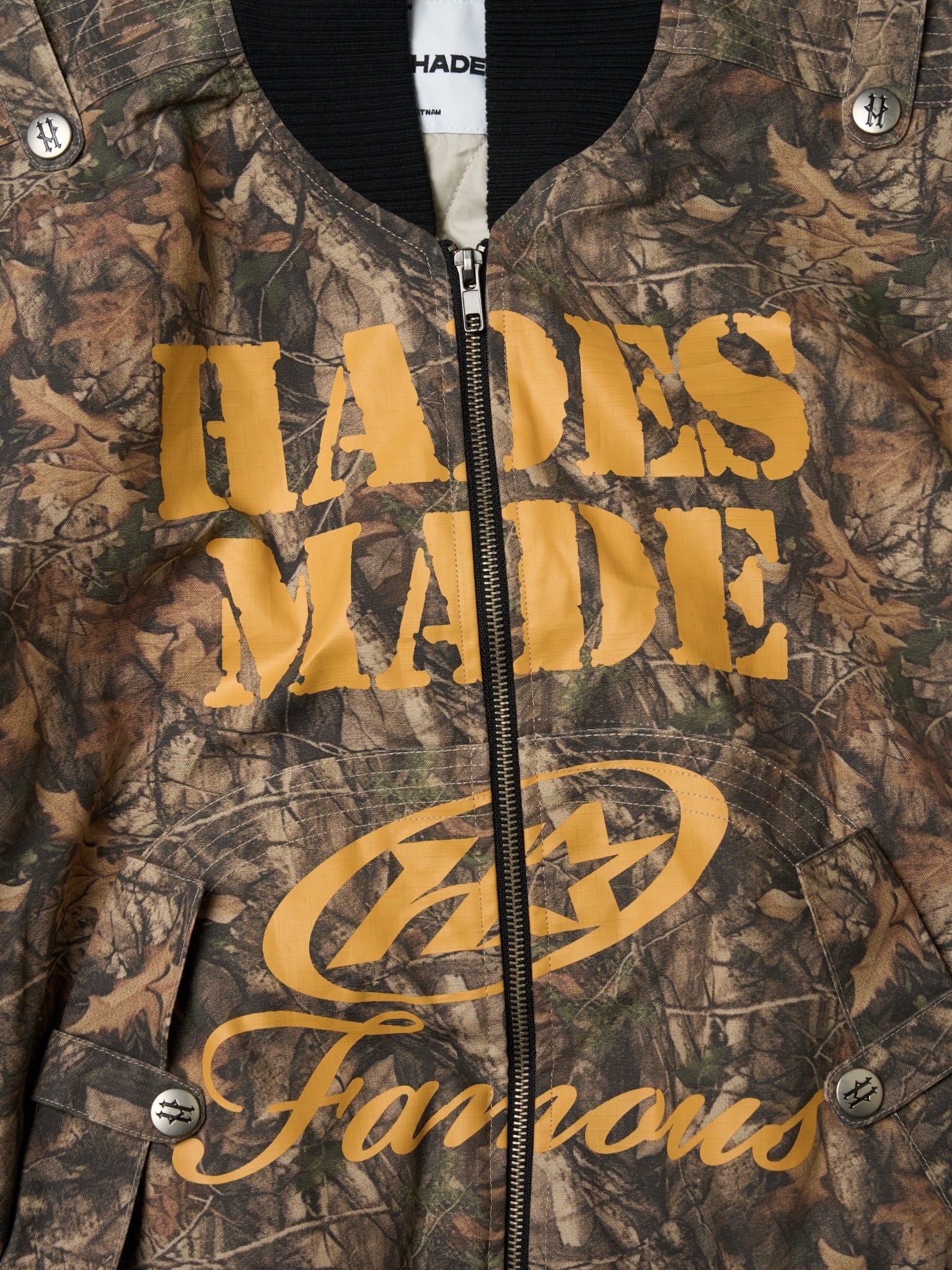  HADES CAMO BOMBER JACKET 